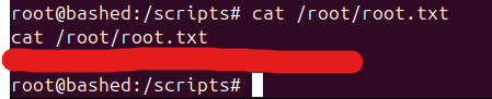 Bashed_RootFlag